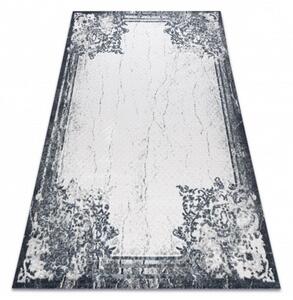 Luxusní kusový koberec akryl Rumia šedomodrý 80x100cm