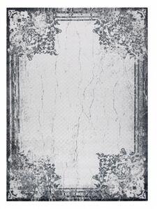 Luxusní kusový koberec akryl Rumia šedomodrý 80x100cm