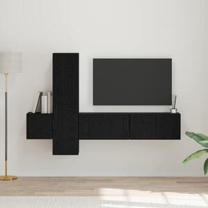 Sestava TV skříněk 5 ks Černý dub Kompozitní dřevo 3393481