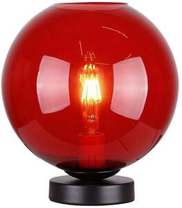 Candellux Globe stolní lampa 1x60 W červená 41-78278