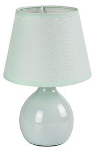 Rabalux Zelená stolní lampa Ingrid pro žárovku E14 74077