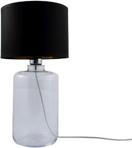 Zuma Line Samasun Transparent stolní lampa 1x60 W černá 5502BKGO