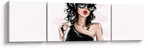 Obraz - Fashion woman (170x50 cm)