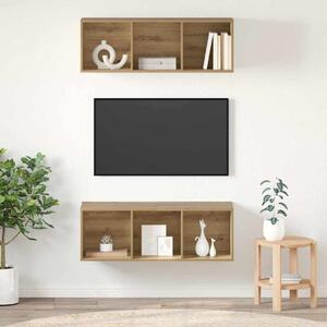Sestava TV skříněk 2 ks Artisanový dub Kompozitní dřevo 3393575