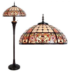 Stojací lampa Tiffany – 57x166 cm