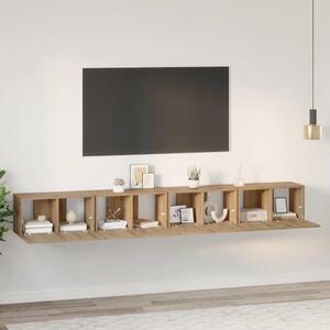 Sestava TV skříněk 4 ks Artisanový dub Kompozitní dřevo 3393572