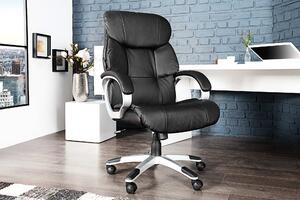 Kancelářská židle Powerful do 150kg černá - Skladem