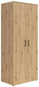 VÍCEÚČELOVÁ SKŘÍŇ, dub artisan, 80/195/52 cm Carryhome - Víceúčelové skříně