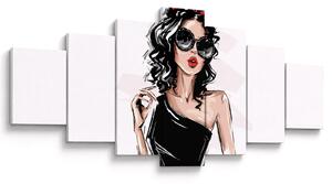 Obraz - Fashion woman (210x100 cm)
