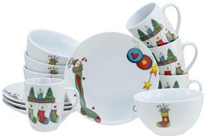 SNÍDAŇOVÁ SOUPRAVA Luna Socken 12dílné Creatable - Kávové servisy, Online Only