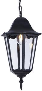 Kaja Lozana venkovní závěsná lampa 1x60 W černá K-5006HCZARNY