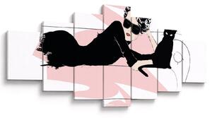 Obraz - Fashion lady (210x100 cm)