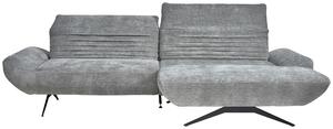 ROHOVÁ SEDAČKA, textil, šedá Dieter Knoll - Sedací soupravy