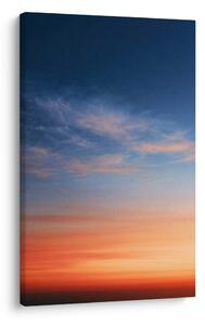 Obraz dramatická obloha při soumraku