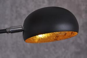 Stojanová lampa Quallo černo-zlatá