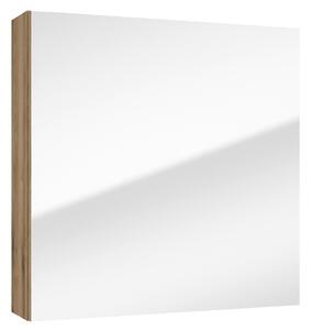 ZRCADLOVÁ SKŘÍŇKA, barvy dubu, 60/60/15 cm MID.YOU - Koupelnové série, Online Only