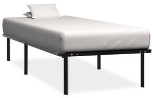 Rám postele černý kov 90 x 200 cm