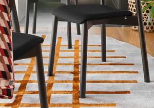 Connubia Kulatý koberec Cek, béžovo-oranžový, Ø240 cm, CB7257-C