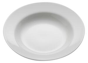 Bílý porcelánový talíř na polévku Maxwell & Williams Basic Bistro, ø 22,5 cm