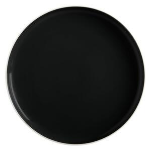 Černý porcelánový talíř Maxwell & Williams Tint, ø 20 cm