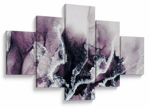 Obraz - Fialový mramor N⁰2 (125x70 cm)