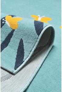 Dětský modrý koberec Zala Living Design Bunny Lottie, 120 x 170 cm