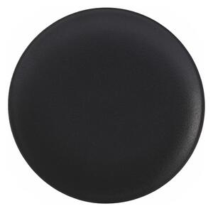 Černý keramický dezertní talíř Maxwell & Williams Caviar, ø 15 cm