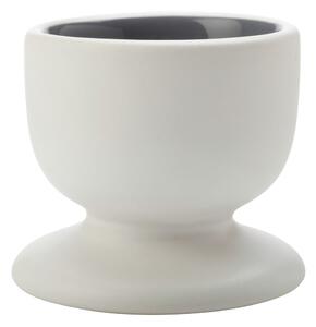 Antracitovo-bílý porcelánový kalíšek na vejce Maxwell & Williams Tint