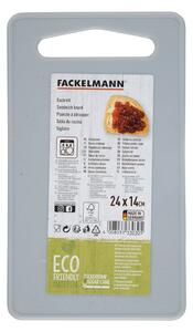 Šedé prkénko na krájení Fackelmann Eco, 23,6 x 13,8 cm