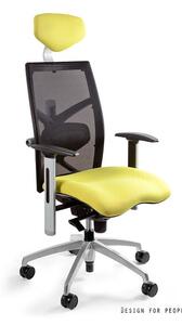 Kancelářská židle Ester s barevným sedadlem