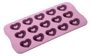 Růžová silikonová forma na čokoládu Fackelmann Sweet Sensation