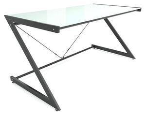 Dizajnový stůl Prest bílá/ černá