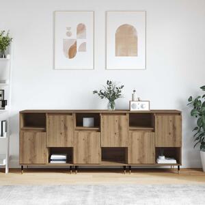 Konzole 3 ks Artisanový dub 3394543