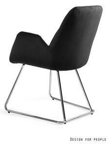 Designová stolička Catherine černá