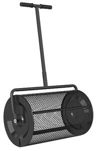 Kompostér Outsunny 75L 61x40cm - Rozmetadlo hnojiv pro zahradu s T-rukojetí, kovová síťka a rozmetadlo pro rašelinu | Aosom