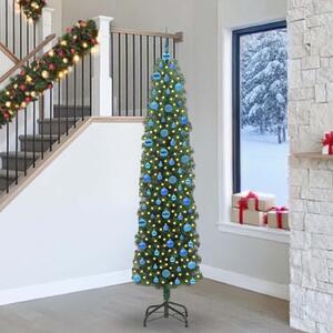 Umělý vánoční stromeček Zelená 240 cm PVC, ocel a plast 3394976
