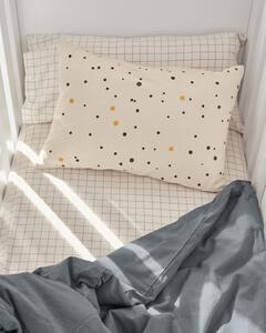 Béžový dětský povlak na polštář z organické bavlny Kave Home Xiel, 50 x 30 cm