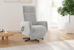 RELAXAČNÍ KŘESLO, textil, světle šedá Sit & More - Online Only křesla & taburety, Online Only