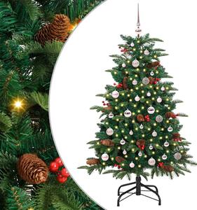 Umělý vánoční stromeček Zelená 150 cm PVC, kov a plast 3395543