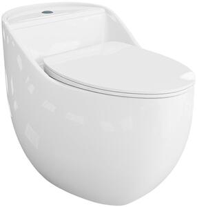 LaVita Silia kompaktní wc s deskou s pomalým sklápěním bílá 5900378332503