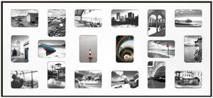 RÁM NA OBRAZOVÉ KOLÁŽE, 18 foto 10 cm x 15 cm Nielsen - Fotorámečky na více fotek, Online Only