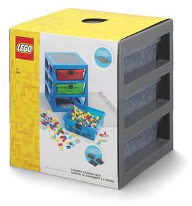 Šedý organizér se 3 zásuvkami LEGO® Storage