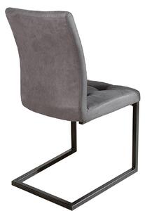 Jídelná židle vintage English šedá