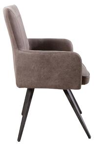Designová židle Adda šedá