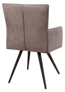 Designová židle Adda šedá