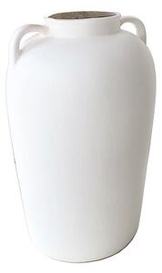 Bílá keramická váza Rulina Pottle