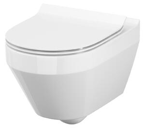 Cersanit Crea záchodová mísa závěsná Bez oplachového kruhu bílá K114-015