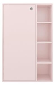 Růžová koupelnová skříňka Tom Tailor Color Bath, 65,5 x 100 cm
