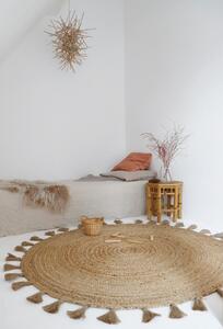 Přírodní ručně vyrobený jutový koberec Nattiot Else, ø 140 cm