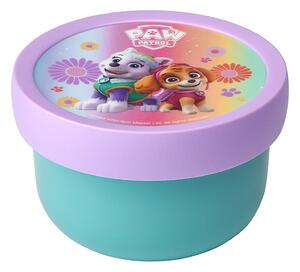 Dětský svačinový box s vidličkou Paw patrol girls – Mepal